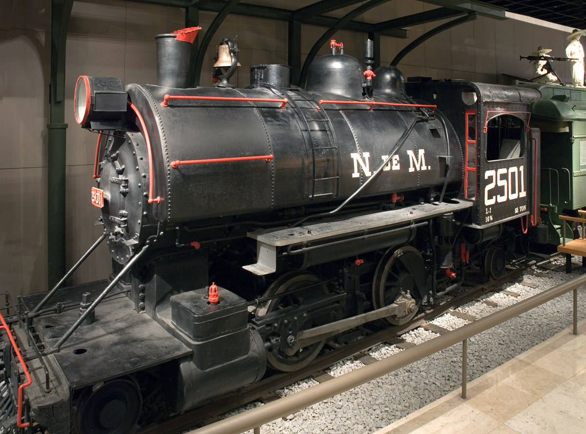 sesión Posibilidades Interminable Locomotora de vapor #2501 - 3 Museos