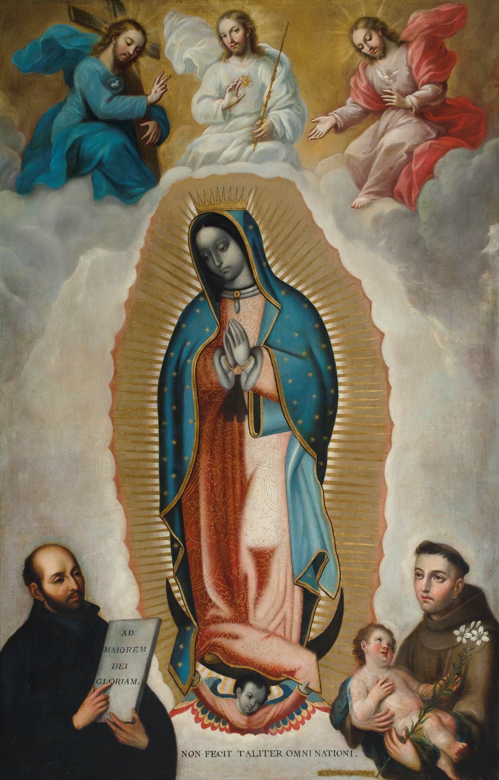 Virgen de Guadalupe, Salas de Arte Virreinal y Siglo XIX
