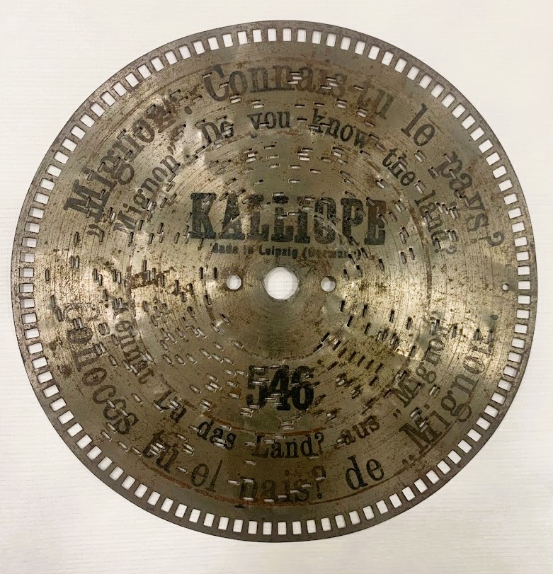 Caja de música Kalliope